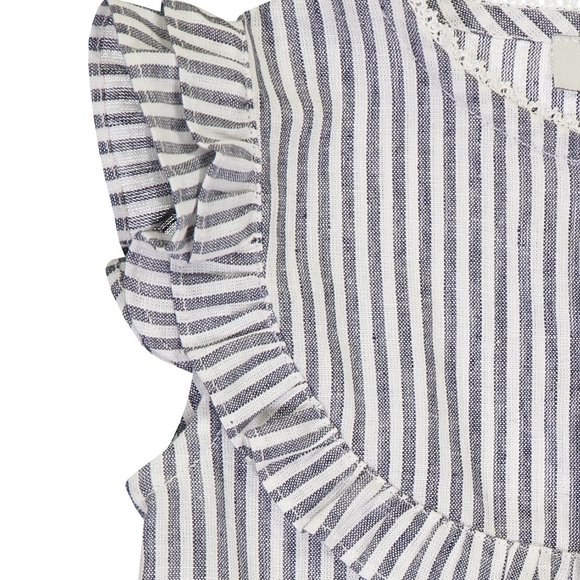 Blouse, Grey Stripes (Woman) - Picture 2 of 6